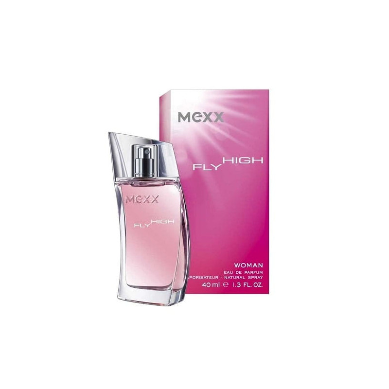 Mexx Fly High Woman - perfumy arbuzowe | Różowa buteleczka